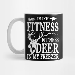 I'm Into Fitness Deer in Freezer Mug